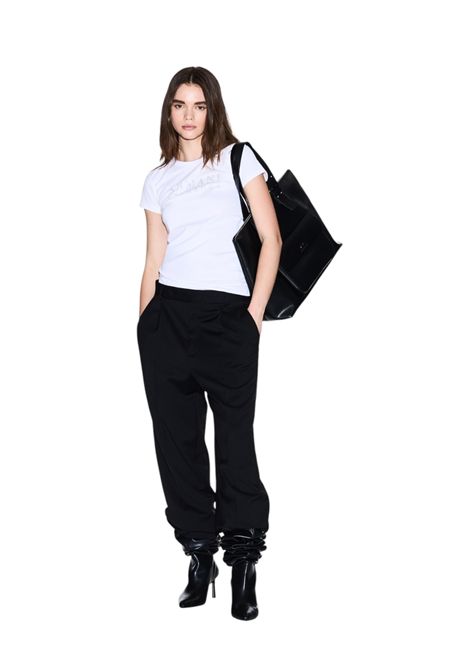 T-shirt slim fit conlogo strass ARMANI EXCHANGE | T-shirt | XW001349 AF17173U0002